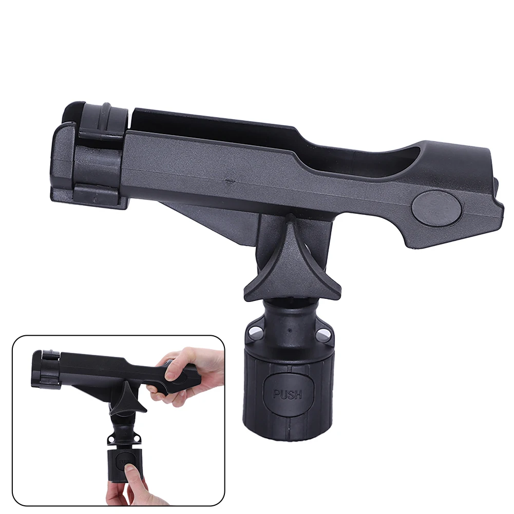 1pc Fishing Rod Holder Adjustable Fishing Pole Holder For Most Kayak Rail Tracks Plastic Material Anti-corrosion Durable Parts
1pc Fishing Rod Holder Adjustable Fishing Pole Holder For Most Kayak Rail Tracks Plastic Material Anti-corrosion Durable Parts