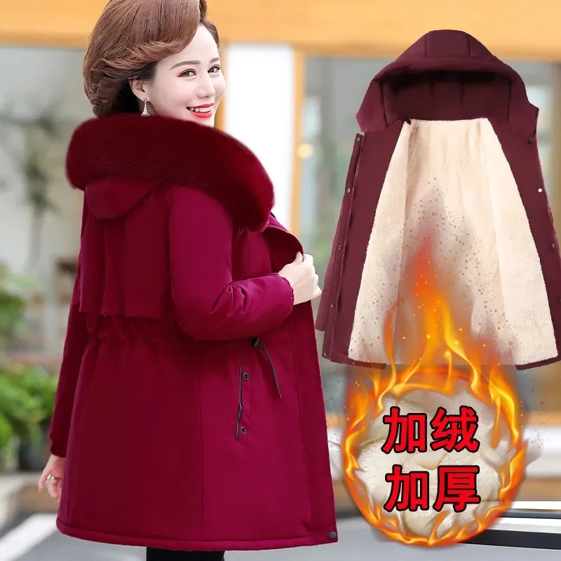 Korean Fashion Women's Winter Jackets Parka Hooded Jacket 2023 New Fur Collar Thick Warm Cotton Coat Winter Female Outwear
Korean Fashion Women's Winter Jackets Parka Hooded Jacket 2023 New Fur Collar Thick Warm Cotton Coat Winter Female Outwear