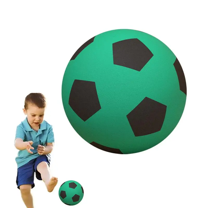 

Мягкий футбольный мяч для детей, для занятий спортом в помещении, мягкий футбольный мяч из пены для детей, подростков, взрослых, в помещении и на открытом воздухе