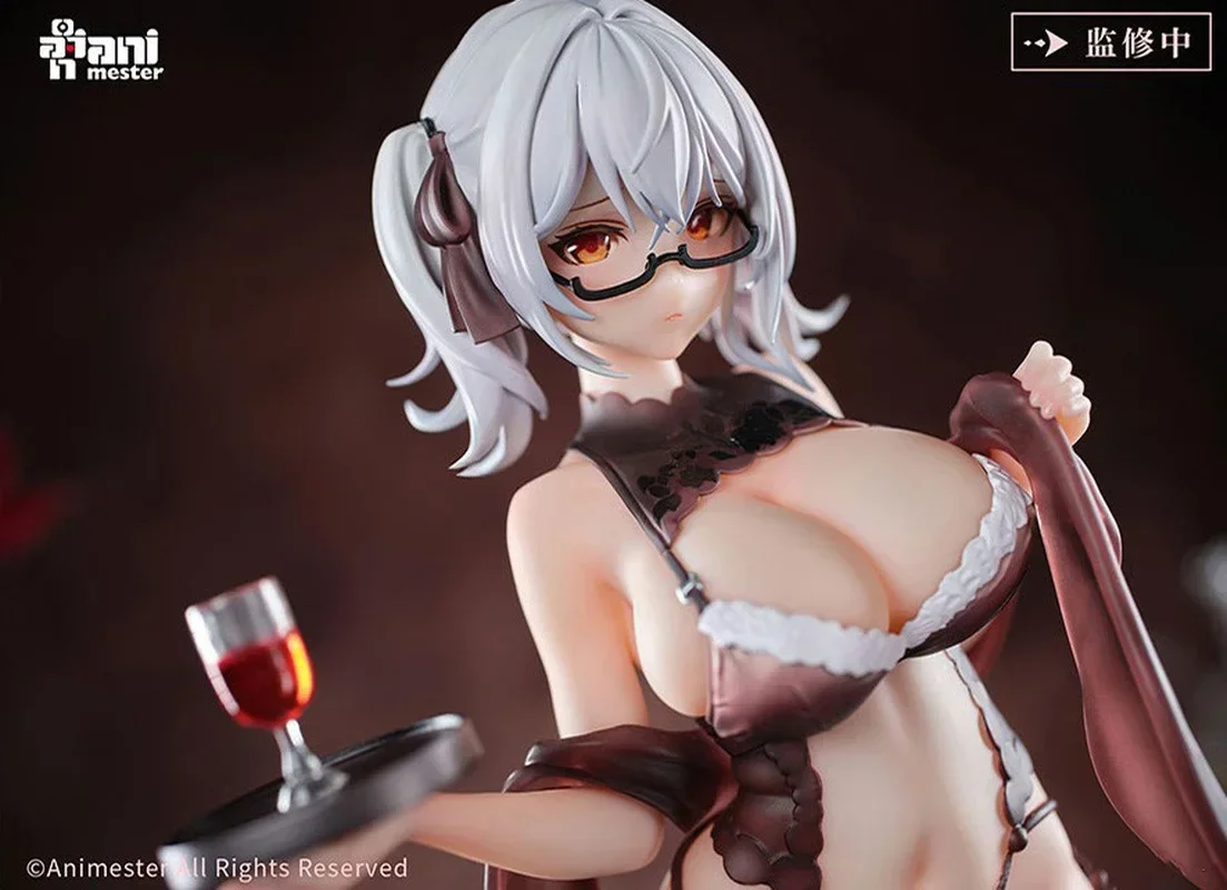 

Bilibili Spot Animester Original Sommelier Girl Cynthia Glasses Sexy Collectible Model Ornaments Toys Gifts
