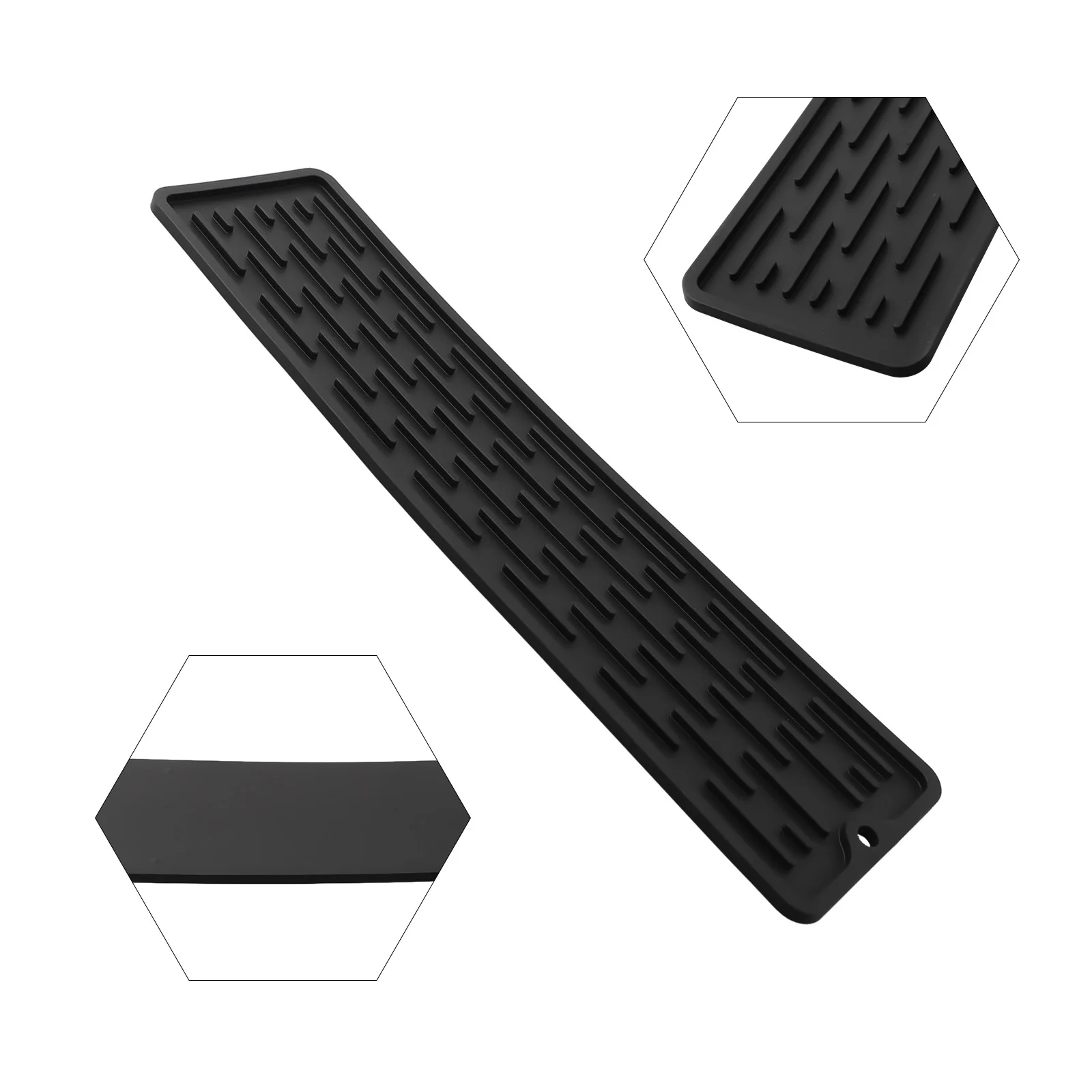 35cm Silicone Faucet Mat Drip Protection Pad Faucet Water Catcher Mat Sink Drain Pad Waterproof Cleaning Heat-insulation Kitchen
35cm Silicone Faucet Mat Drip Protection Pad Faucet Water Catcher Mat Sink Drain Pad Waterproof Cleaning Heat-insulation Kitchen