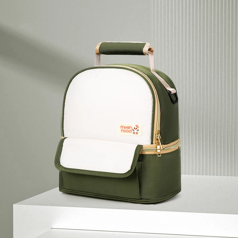 Double Layer Thermal Lunch Bag Portable Food Bento Cooler Storage Pouch Container Outdoor Insulation Mommy Breast Milk Bags
Double Layer Thermal Lunch Bag Portable Food Bento Cooler Storage Pouch Container Outdoor Insulation Mommy Breast Milk Bags