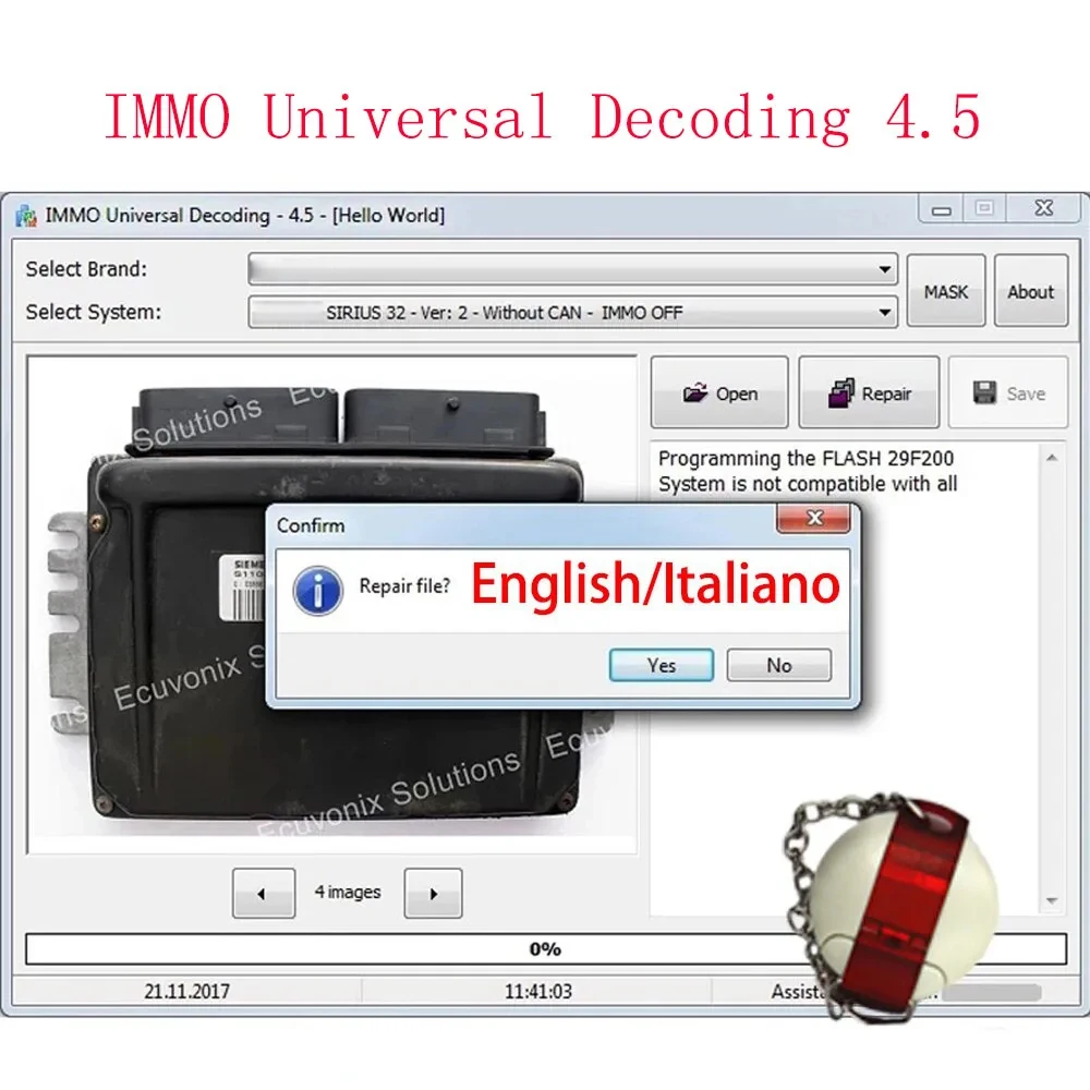 IMMO off Software IMMO Universal Decoding 4.5 EDC17 MED17 Programmer IMMO Code of ECU EEPROM Checksum Calculator Car Repair Tool
IMMO off Software IMMO Universal Decoding 4.5 EDC17 MED17 Programmer IMMO Code of ECU EEPROM Checksum Calculator Car Repair Tool