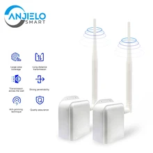 2-Pack Wireless WIFI Halow Network Bridge Kit Point To Point Connection Long-Range Upto 1 KM Transmission Distance for IP Camera
2-Pack Wireless WIFI Halow Network Bridge Kit Point To Point Connection Long-Range Upto 1 KM Transmission Distance for IP Camera