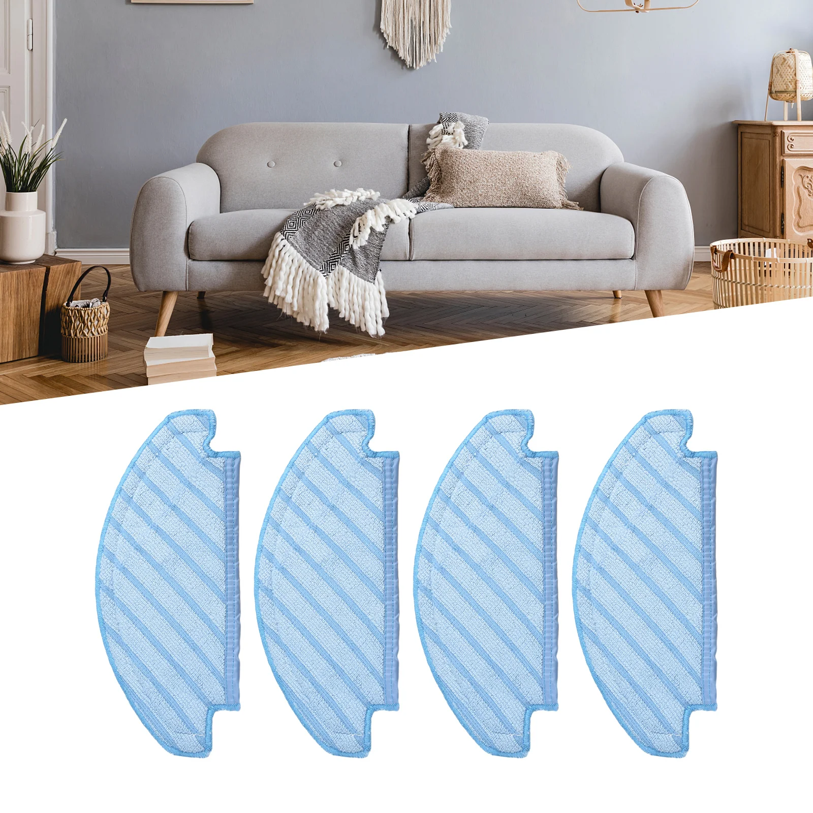Home Tools Mopping Pad 4 Pcs Microfibre Pad N10 N10 Plus Robot Vacuum Cleaner Strong Water Absorption Brand New
Home Tools Mopping Pad 4 Pcs Microfibre Pad N10 N10 Plus Robot Vacuum Cleaner Strong Water Absorption Brand New
