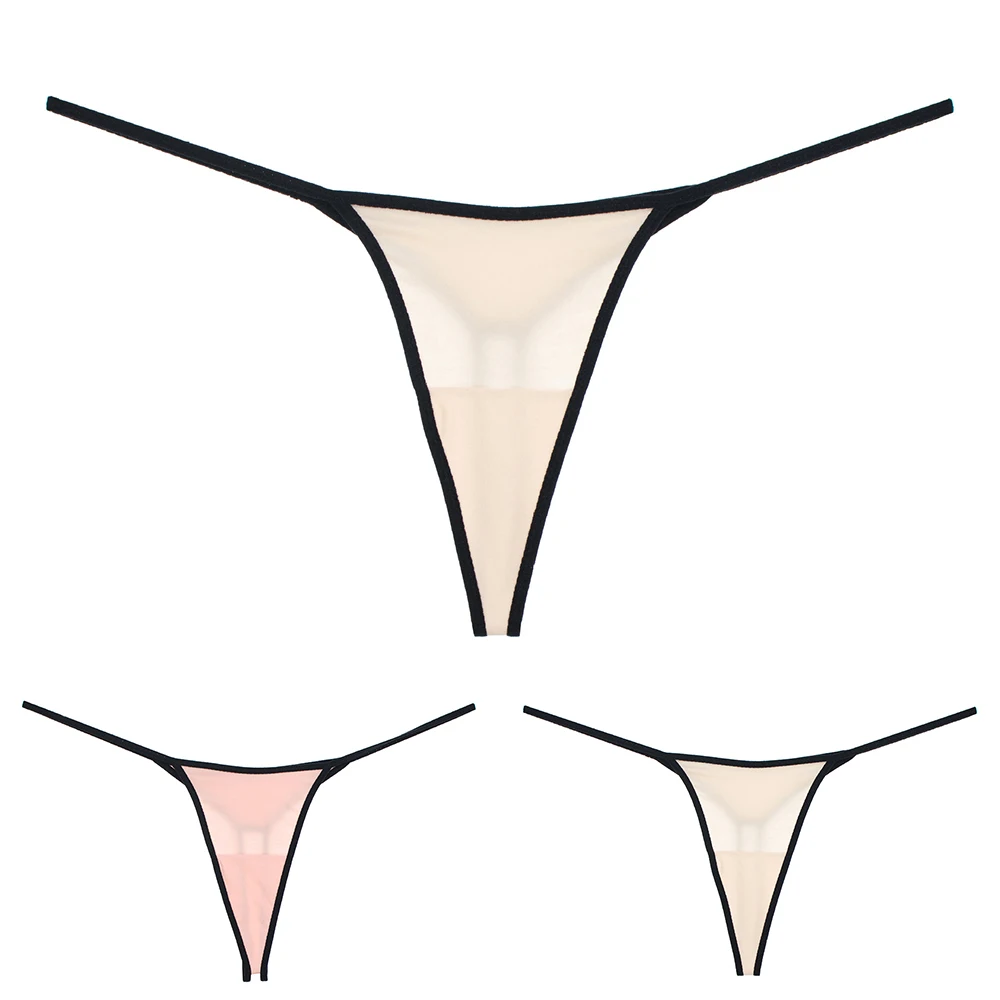 Women's Ultra Thin Breathable Lingerie Sexy Panties Low Waist G String Solid Color Underwear Briefs Thong Knickers
Women's Ultra Thin Breathable Lingerie Sexy Panties Low Waist G String Solid Color Underwear Briefs Thong Knickers