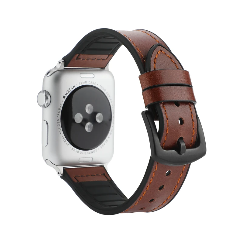 Силиконовый ремешок для Apple watch Ultra, шпон из натуральной кожи, силиконовый браслет для iWatch series, 49 мм 44 мм 45 мм 40 мм 41 мм 42 мм
Силиконовый ремешок для Apple watch Ultra, шпон из натуральной кожи, силиконовый браслет для iWatch series, 49 мм 44 мм 45 мм 40 мм 41 мм 42 мм