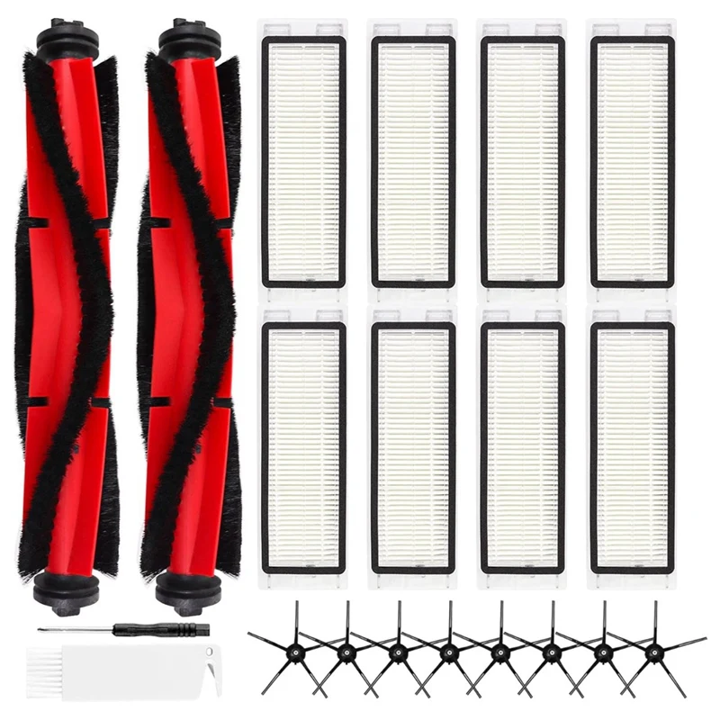 For Roborock Q5 / Q5+ Plus Robot Vacuum Cleaner Main Side Brushes HEPA Filters Replacement Kit
For Roborock Q5 / Q5+ Plus Robot Vacuum Cleaner Main Side Brushes HEPA Filters Replacement Kit