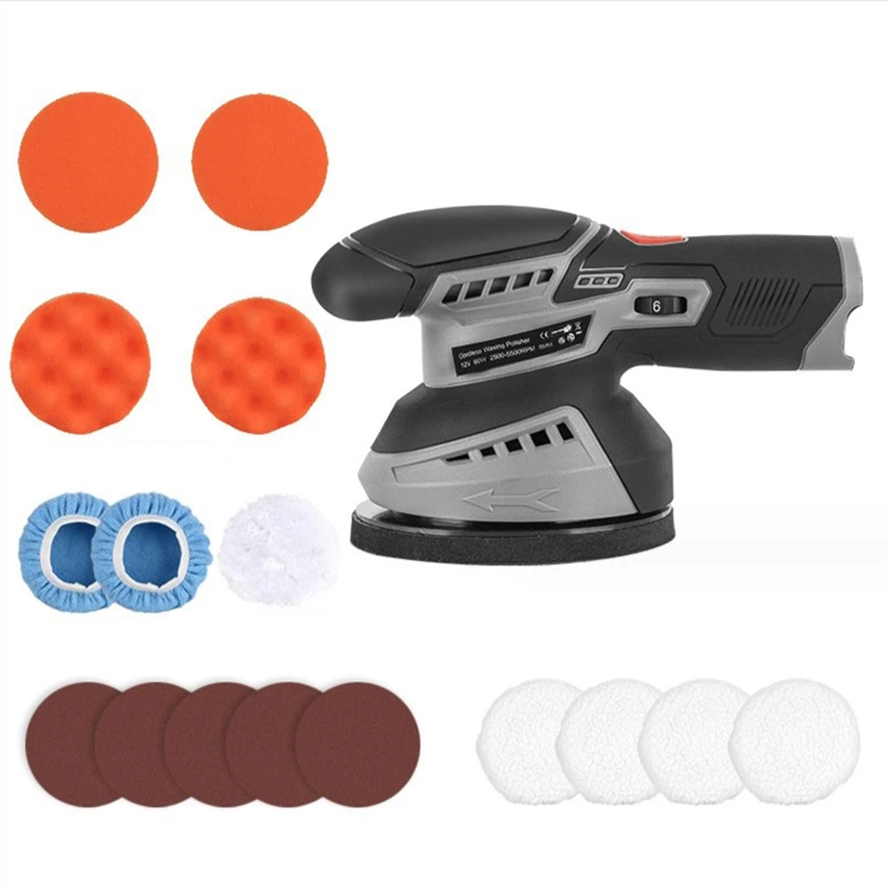 Polisher 16 Pcs Set Lithium Battery Car Polishing Machine Waxing Cleaning To Scratches Car Eccentric Workshop Power Tools
Polisher 16 Pcs Set Lithium Battery Car Polishing Machine Waxing Cleaning To Scratches Car Eccentric Workshop Power Tools
