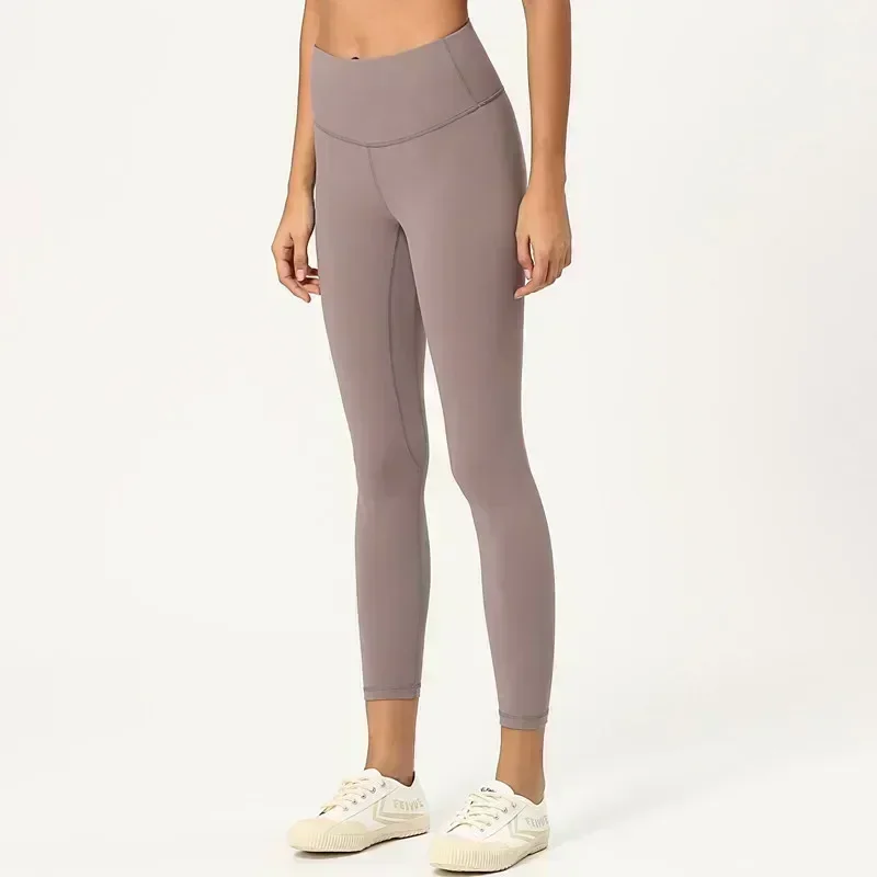 

Женские штаны для фитнеса и йоги, обнаженные спортивные Леггинсы с высокой талией и эффектом пуш-ап, тренировочные колготки, спортивная одежда для тренировок, одежда для спортзала