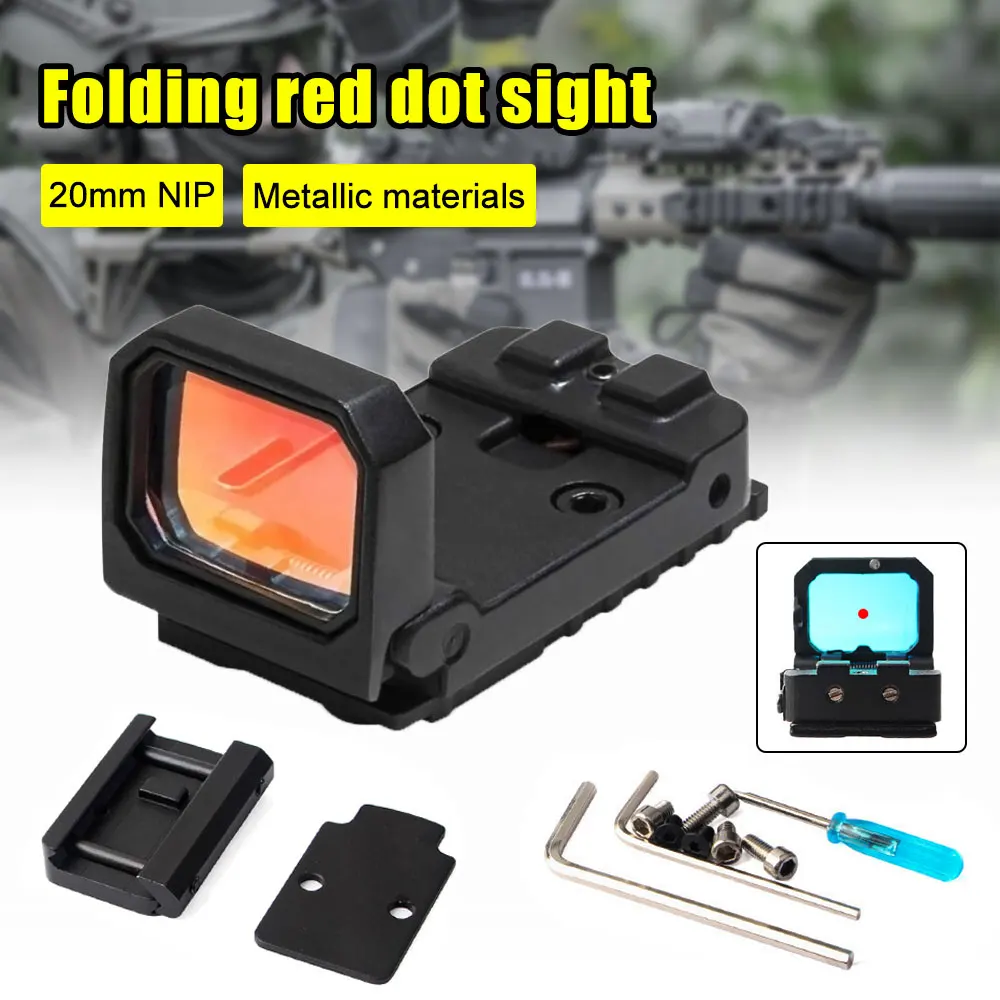 VASTFIRE 20mm Rail Riflescope Hunting Optics Holographic Red Dot Sight Reflex 4 Reticle Tactical Scope Collimator Sight
VASTFIRE 20mm Rail Riflescope Hunting Optics Holographic Red Dot Sight Reflex 4 Reticle Tactical Scope Collimator Sight