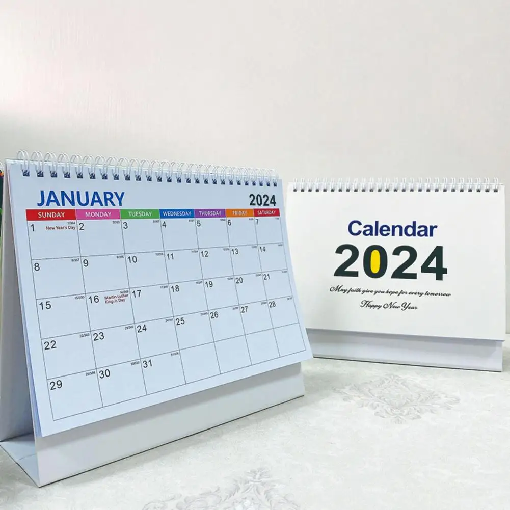 Paper Desk Calendar 2024 English Desk Calendar Simple Style Spiral Coil Plan Book For Event Planning Date Recording Office
Paper Desk Calendar 2024 English Desk Calendar Simple Style Spiral Coil Plan Book For Event Planning Date Recording Office