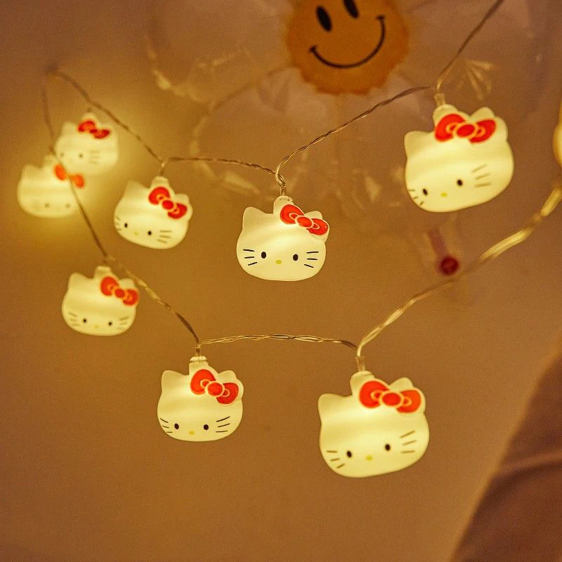 Kawaii Light Sanrio Hellokitty Cute Led Light String Girl Heart Light String Children Room Decoration Layout Light String
Kawaii Light Sanrio Hellokitty Cute Led Light String Girl Heart Light String Children Room Decoration Layout Light String