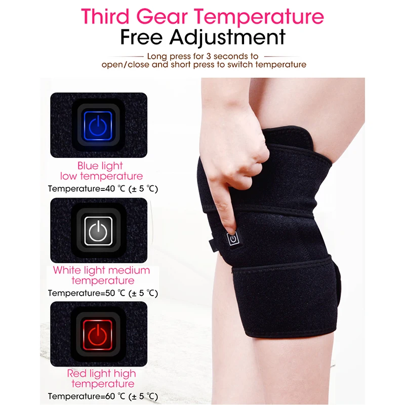 Electric Heater Therapy Knee Shoulder Physiotherapy Rheumatic Leg Arthritis Elbow Joint Pain Relief Warm Knee Pad Brace Recovery
Electric Heater Therapy Knee Shoulder Physiotherapy Rheumatic Leg Arthritis Elbow Joint Pain Relief Warm Knee Pad Brace Recovery