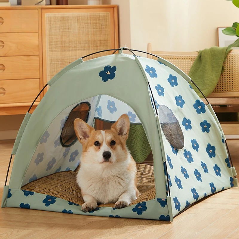 

Universal Detachable and Washable Pet Tent Kennel, Small Dog House, Closed Cat Nest, Corgi, Small Dog Cage, Four Seasons