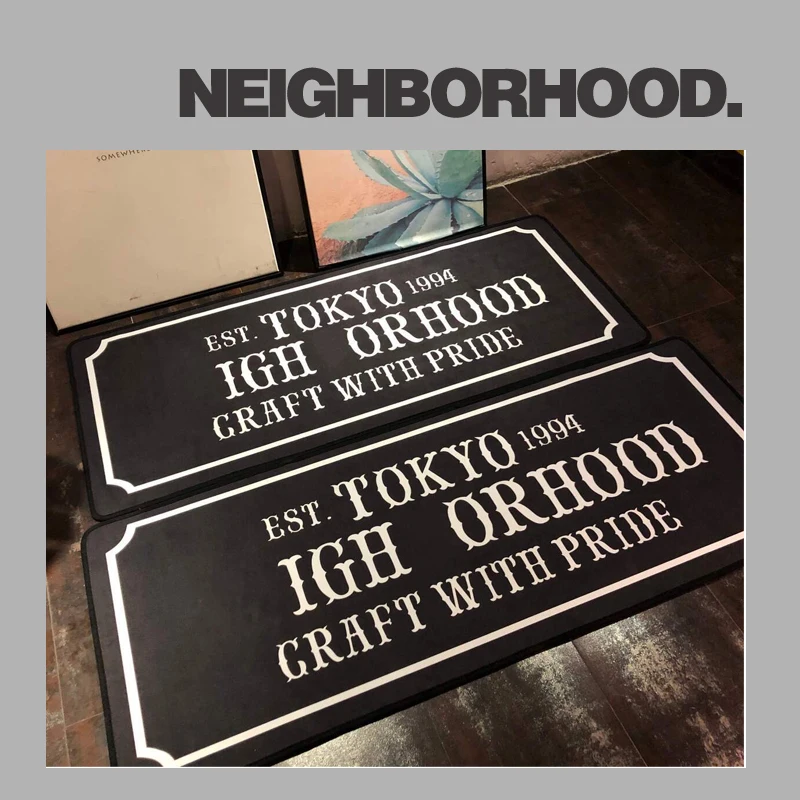 

NBHD Trendy Bedroom Ornaments Decoration Internet Celebrity Cloakroom Floor Mat