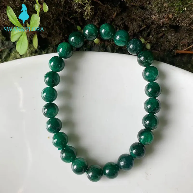 Браслет из натурального камня с зеленой слюдой, 8 мм
Браслет из натурального камня с зеленой слюдой, 8 мм