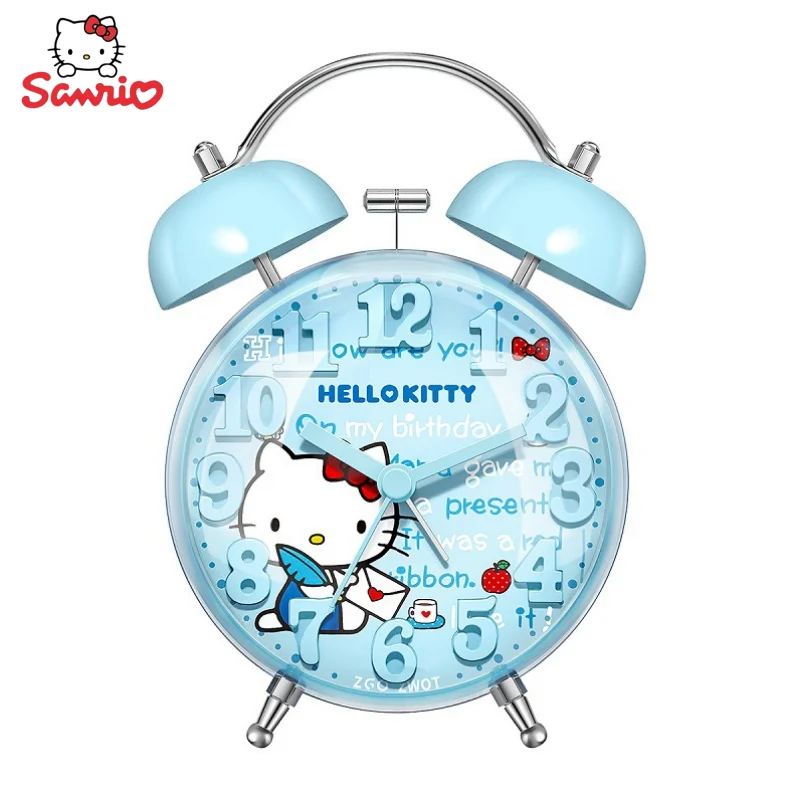 Sanrio animation peripheral kawaii cartoon Hello Kitty my Melody silent alarm clock creative lamp bedside clock gift wholesale
Sanrio animation peripheral kawaii cartoon Hello Kitty my Melody silent alarm clock creative lamp bedside clock gift wholesale