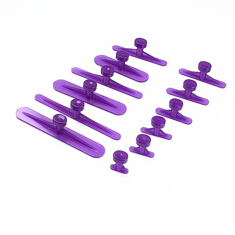 12pcs New Style Glue Tabs Dent Removal Tools Purple Dent Removal Tool Car Body Glue Tabs For Cars, Fridges, And Motorcycles
12pcs New Style Glue Tabs Dent Removal Tools Purple Dent Removal Tool Car Body Glue Tabs For Cars, Fridges, And Motorcycles