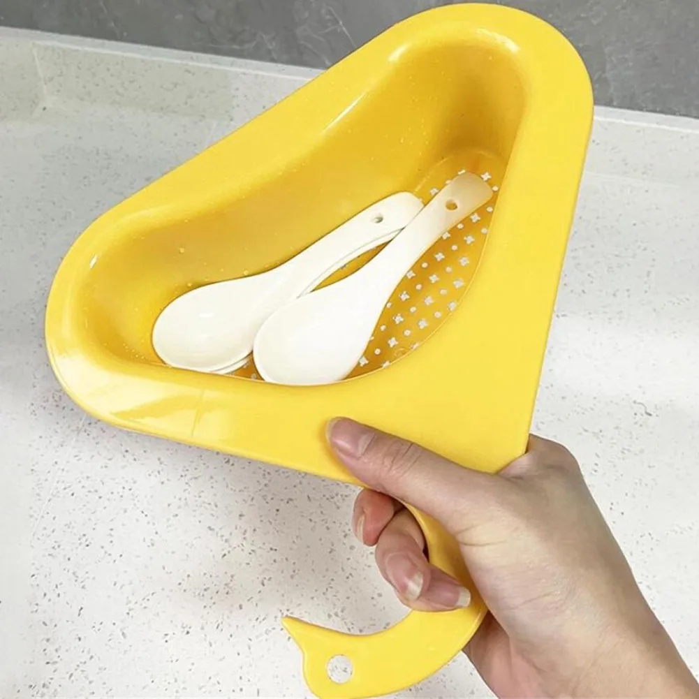 Colorful And Durable Kitchen Sink Strainer Vegetable And Fruit Drain Basket With Swan Hanging Head Anti Slip Design
Colorful And Durable Kitchen Sink Strainer Vegetable And Fruit Drain Basket With Swan Hanging Head Anti Slip Design