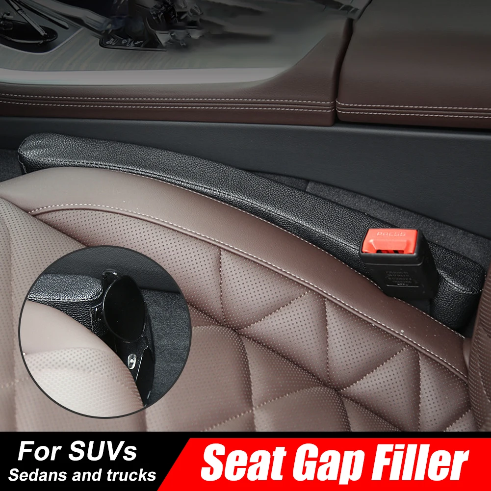 New 2Pcs Universal Car Seat Gap Filler Leather Gap Filler Plug Memory Foam Stuffing Center Console Seam Plug For Car SUV Truck
New 2Pcs Universal Car Seat Gap Filler Leather Gap Filler Plug Memory Foam Stuffing Center Console Seam Plug For Car SUV Truck