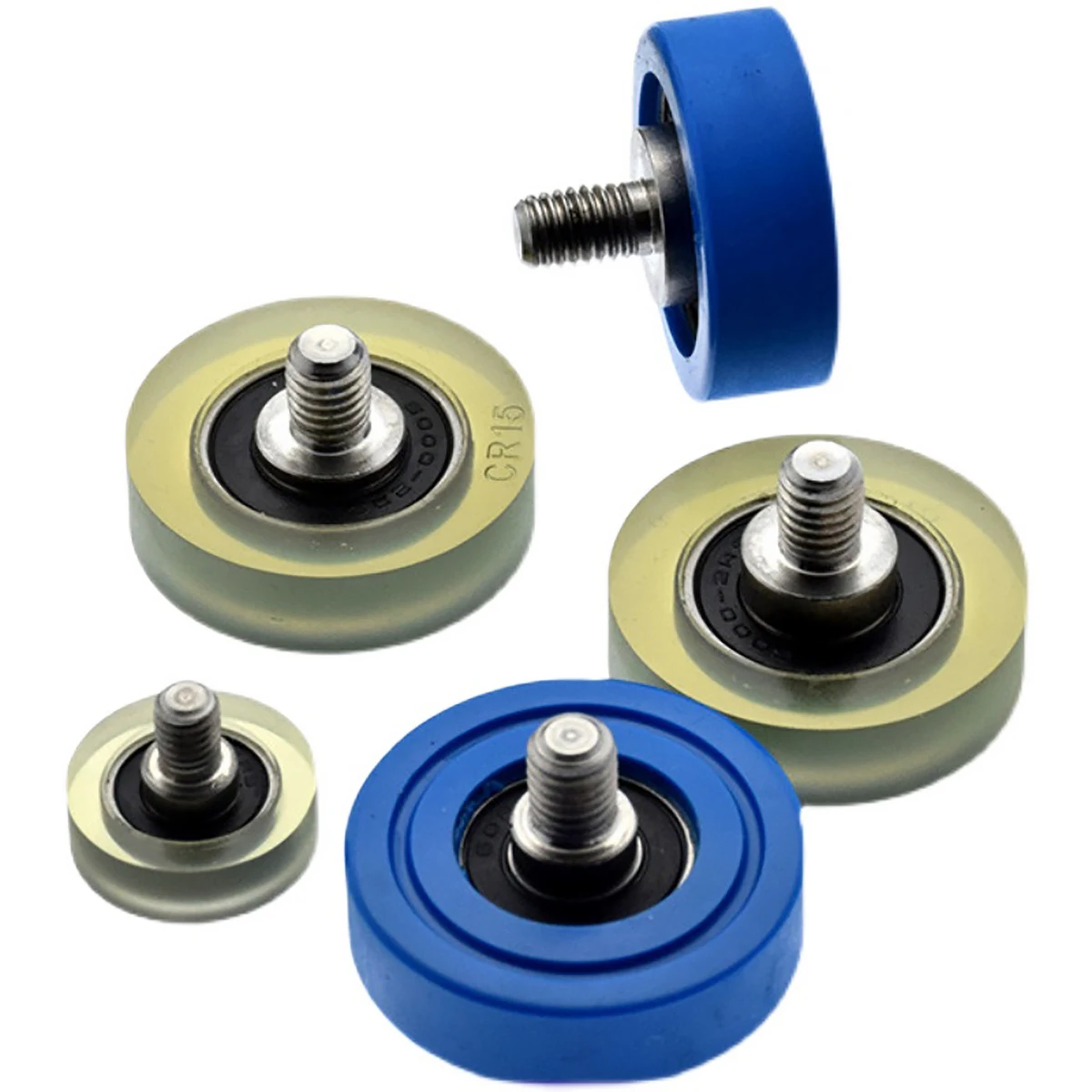 1pcs OD 35 36 38 40 45 PU Coated Roller Wheels Externally Threaded Polyurethane Forming Bearing With M8 Screw
1pcs OD 35 36 38 40 45 PU Coated Roller Wheels Externally Threaded Polyurethane Forming Bearing With M8 Screw
