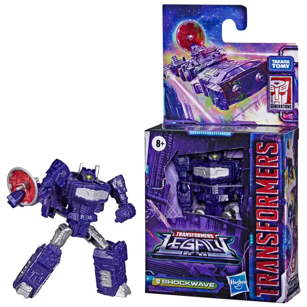 Hasbro Transformers Generations Legacy Core Shockwave Toys for Kids Ages 8 and Up 3.5-inch Birthday Gift F3009
Hasbro Transformers Generations Legacy Core Shockwave Toys for Kids Ages 8 and Up 3.5-inch Birthday Gift F3009