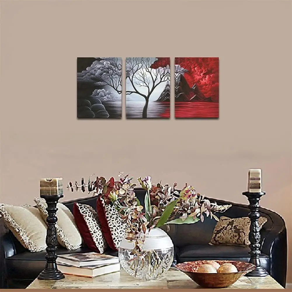 SELFLESSLY 3 Pieces Red Cloud Tree Modern Canvas Painting Artwork Abstract Seascape Painting Print Home Decor Wall Decor
SELFLESSLY 3 Pieces Red Cloud Tree Modern Canvas Painting Artwork Abstract Seascape Painting Print Home Decor Wall Decor