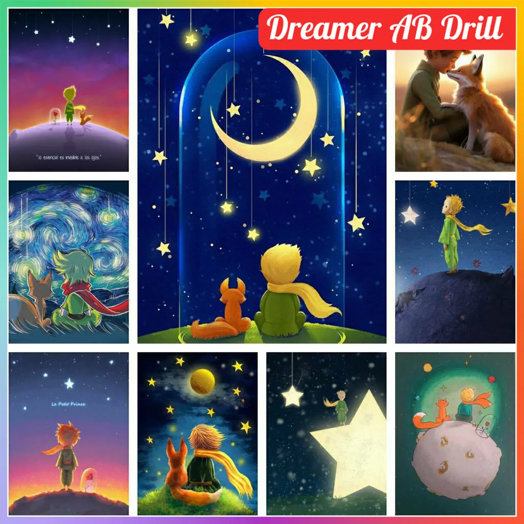 The Little Mosaic AB Diamond Painting 5d Stitch Art Prince Stich Canvas Pattern Kit Full Decor House Pixel Children Novelties
The Little Mosaic AB Diamond Painting 5d Stitch Art Prince Stich Canvas Pattern Kit Full Decor House Pixel Children Novelties