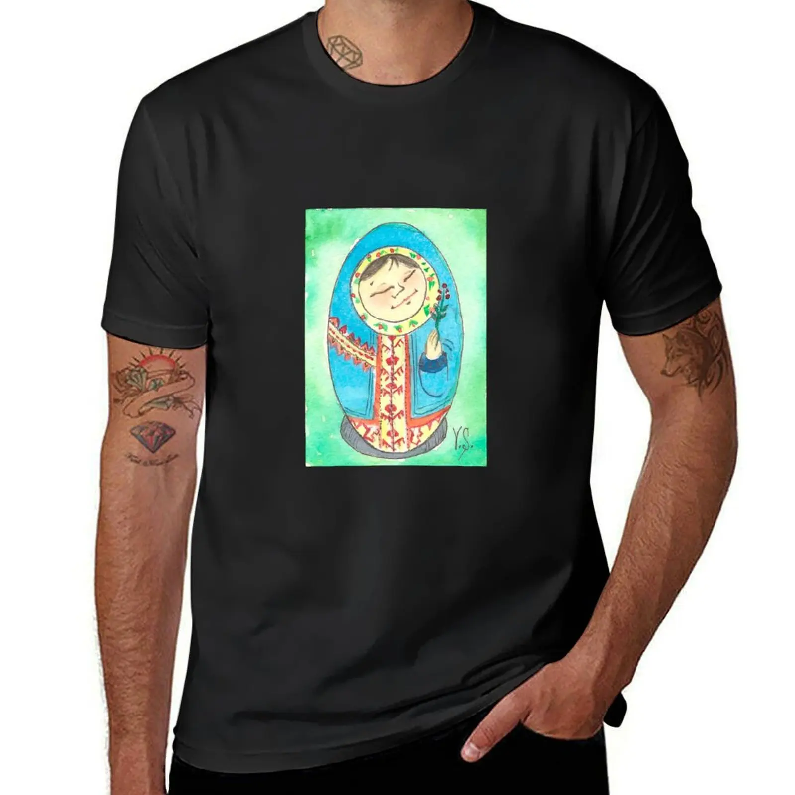 Matryoshka in Khanty-style. Spring. T-Shirt hippie clothes customizeds mens cotton t shirts
Matryoshka in Khanty-style. Spring. T-Shirt hippie clothes customizeds mens cotton t shirts