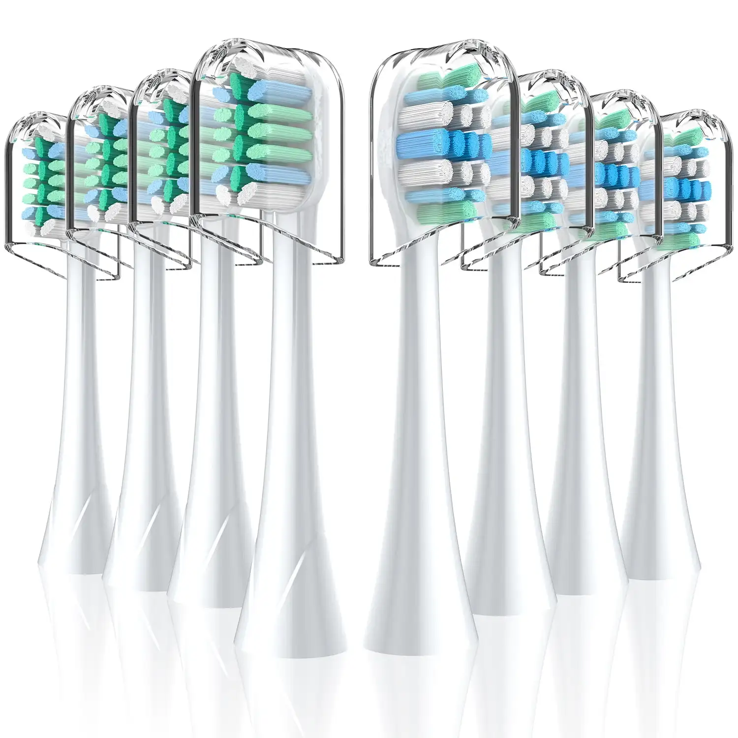 Совместимость со всеми крестообразными нажимными ручками Sonicare 3, 6, 9 серии, 12 упаковок
Совместимость со всеми крестообразными нажимными ручками Sonicare 3, 6, 9 серии, 12 упаковок