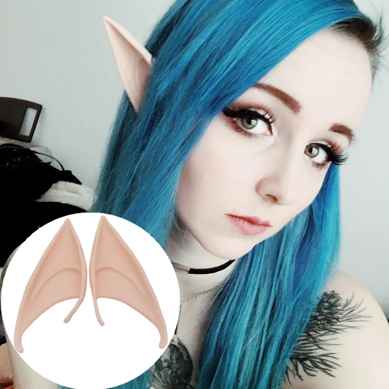 2021 Hot Selling 1 Pair Latex Elf Ears Pointed Cosplay Mask for Halloween Masquerade Party Costumes Festival
2021 Hot Selling 1 Pair Latex Elf Ears Pointed Cosplay Mask for Halloween Masquerade Party Costumes Festival