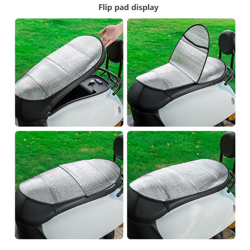 Breathable Motorcycle Cushion Universal Sun Protection Seat Cover Waterproof Dust-proof Scooter Heat Insulation Cushion Cover
Breathable Motorcycle Cushion Universal Sun Protection Seat Cover Waterproof Dust-proof Scooter Heat Insulation Cushion Cover