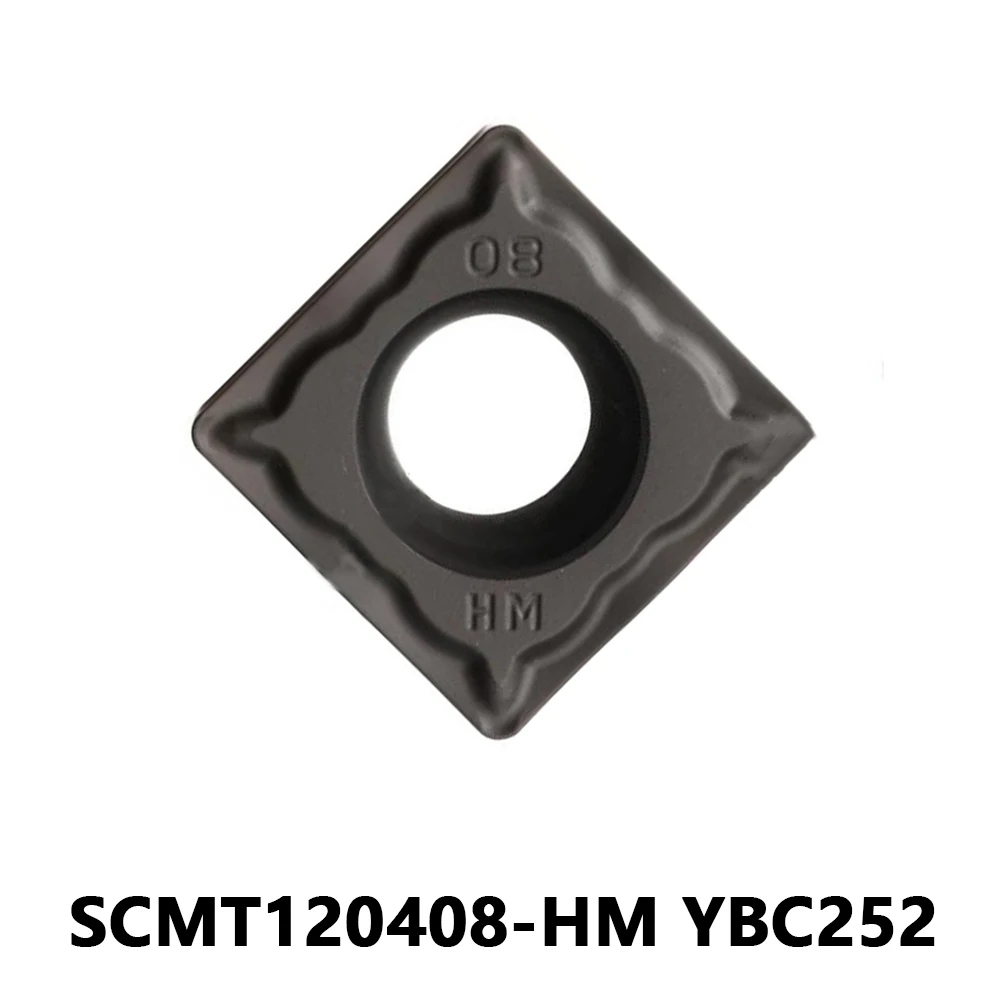 100% Original SCMT SCMT120408 Carbide Turning Inserts SCMT120408-HM YBC252 CVD Coated High-Quality CNC Blades Metal Lathe Cutter
100% Original SCMT SCMT120408 Carbide Turning Inserts SCMT120408-HM YBC252 CVD Coated High-Quality CNC Blades Metal Lathe Cutter