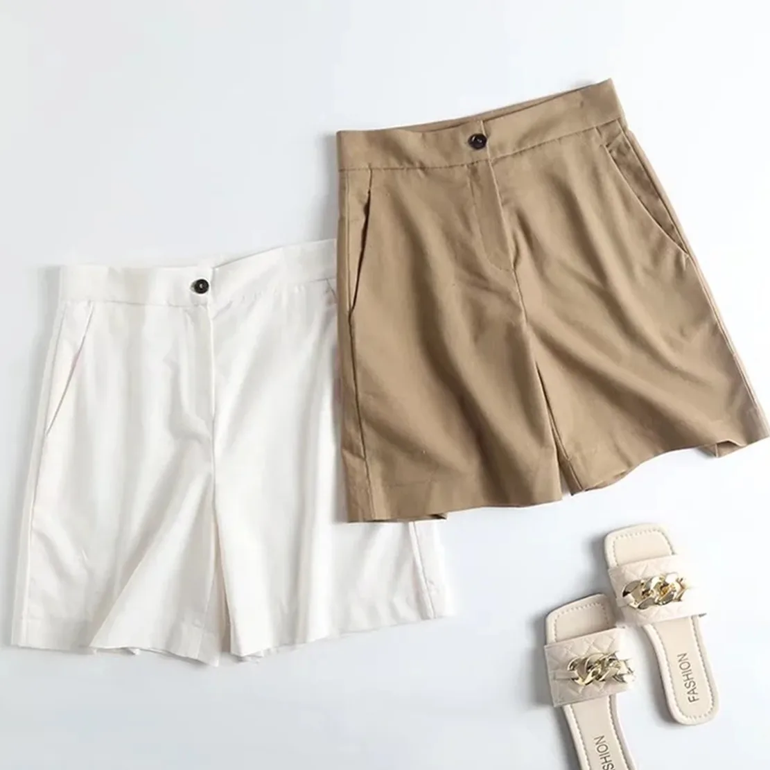 Withered England Style Indie Folk Vintage Cotton Linen High Waist Straight Loose Bermuda Casual Shorts Women
Withered England Style Indie Folk Vintage Cotton Linen High Waist Straight Loose Bermuda Casual Shorts Women