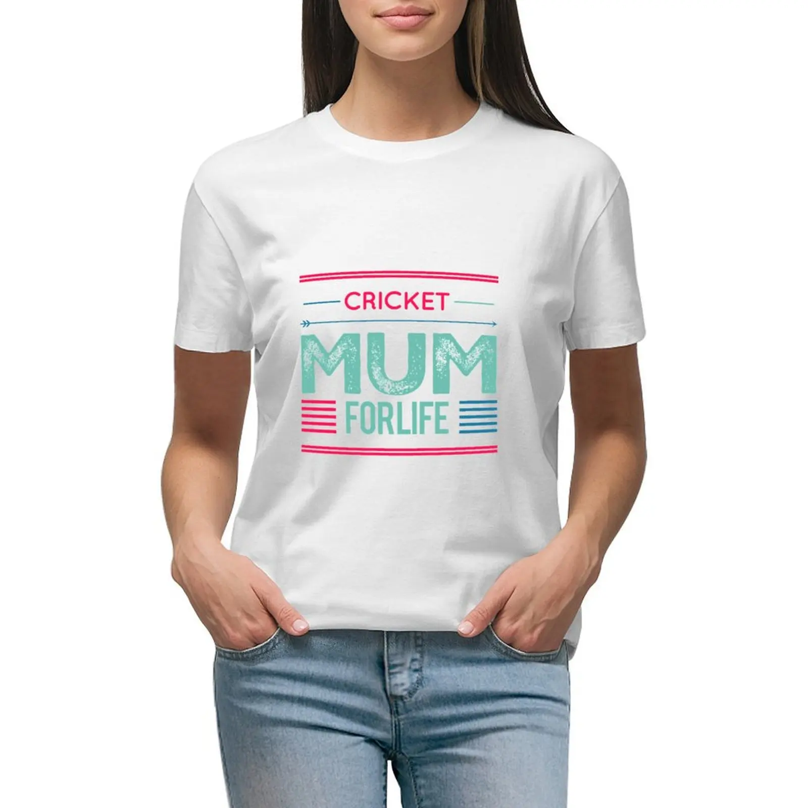 Cricket Mum For Life T-shirt anime clothes summer tops Blouse plus size t shirts for Women loose fit
Cricket Mum For Life T-shirt anime clothes summer tops Blouse plus size t shirts for Women loose fit