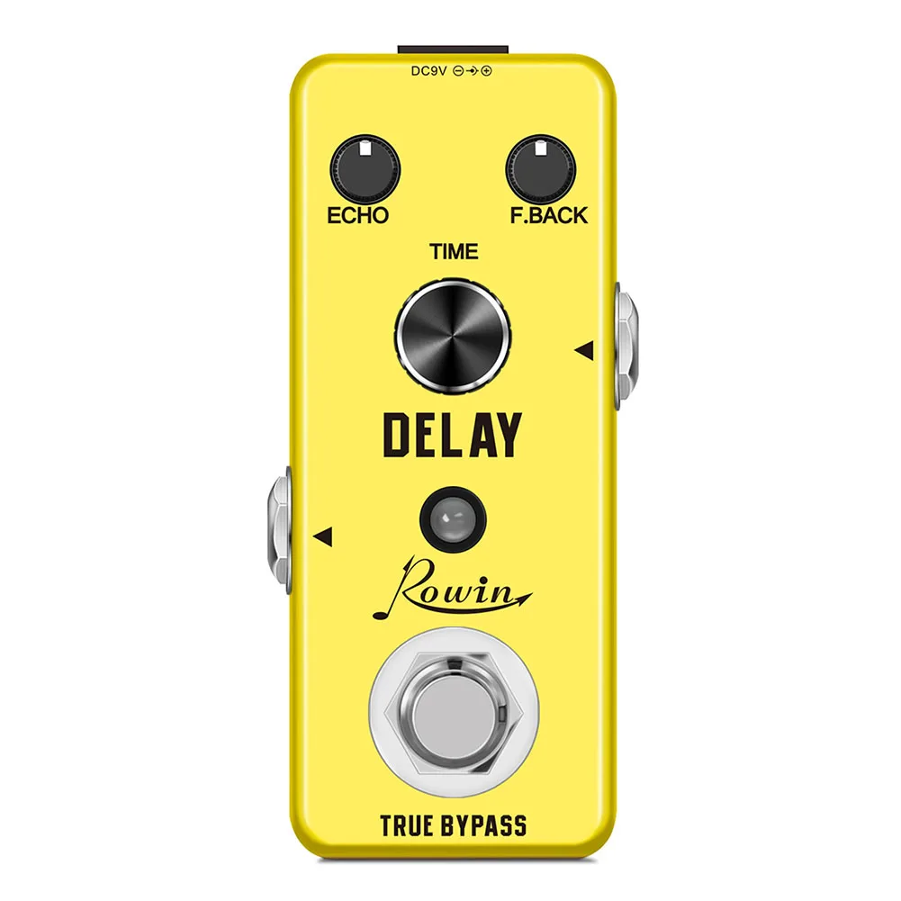 1pc Rowin Guitar Analog Delay Pedal DC 9V 42mA Guitar Effect Pedals Vintage Musical Instruments Guitars Basses Accessories
1pc Rowin Guitar Analog Delay Pedal DC 9V 42mA Guitar Effect Pedals Vintage Musical Instruments Guitars Basses Accessories