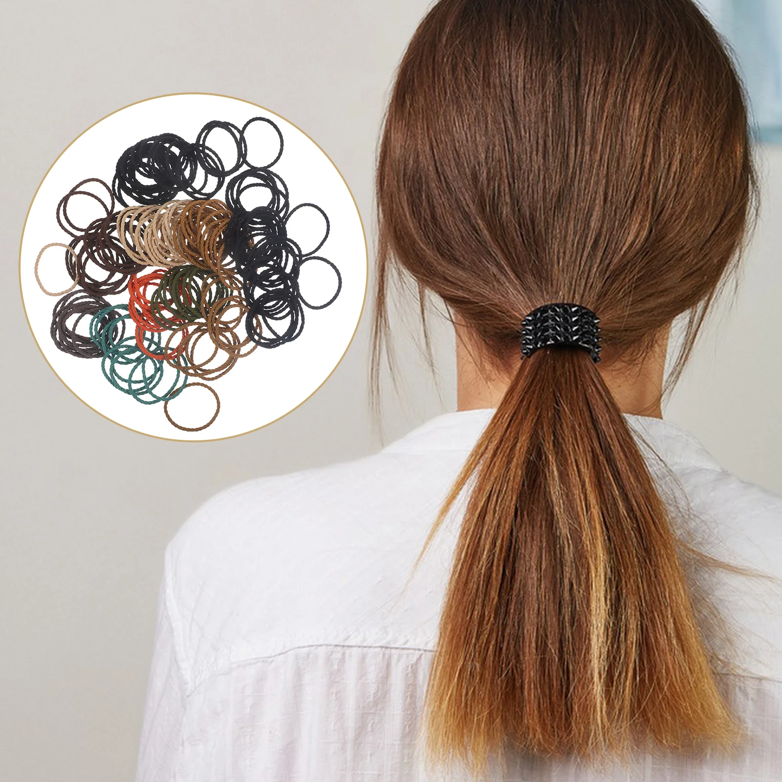150 Pcs Knot Rubber Band Hair Elastics Tiara Ponytail Ties for Women Accessories Toddler
150 Pcs Knot Rubber Band Hair Elastics Tiara Ponytail Ties for Women Accessories Toddler
