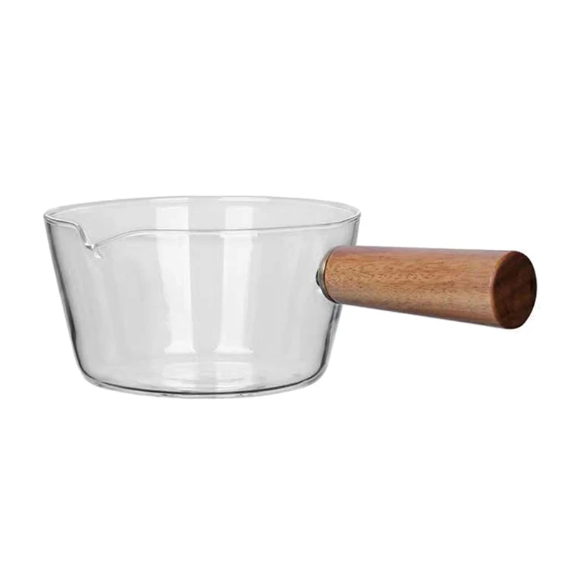 4X 600Ml Glass Pot With Wooden Handle Cooking Heating Milk Soup Porridge Pot Open Fire Kitchen Cookware Clay Pot
4X 600Ml Glass Pot With Wooden Handle Cooking Heating Milk Soup Porridge Pot Open Fire Kitchen Cookware Clay Pot