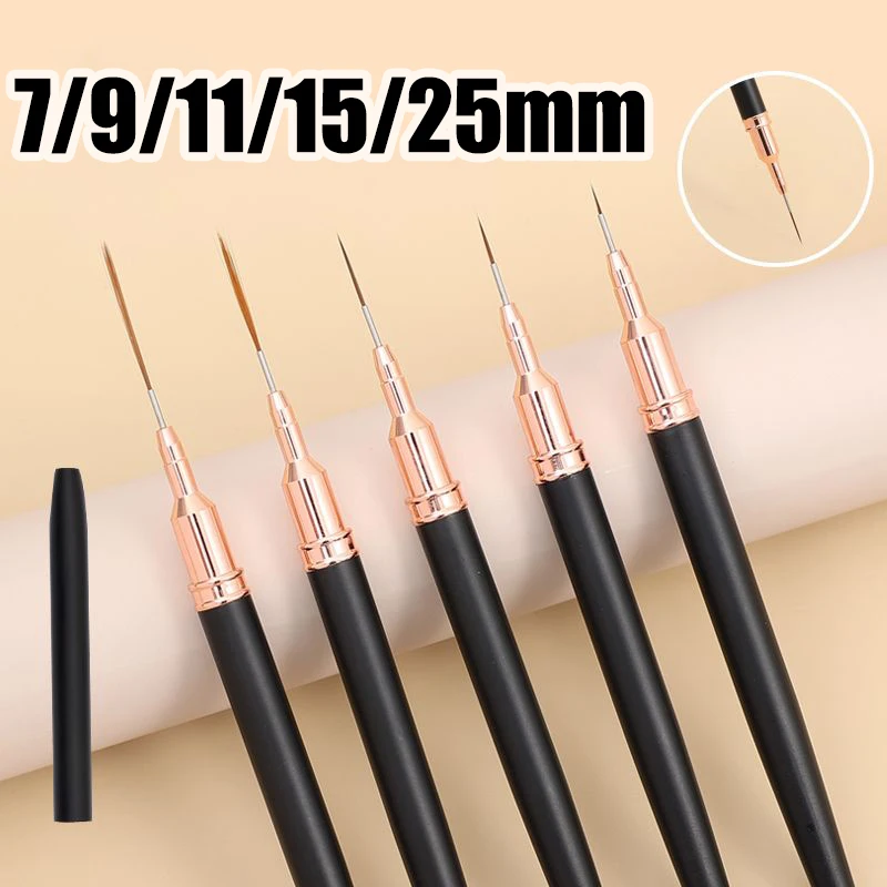 7/9/11/15/25MM Nail Liner Brush Set Handle Nail Art Pen Brush Drawing Lines Stripe Painting Flower Pen Nail Art Manicure Tools
7/9/11/15/25MM Nail Liner Brush Set Handle Nail Art Pen Brush Drawing Lines Stripe Painting Flower Pen Nail Art Manicure Tools
