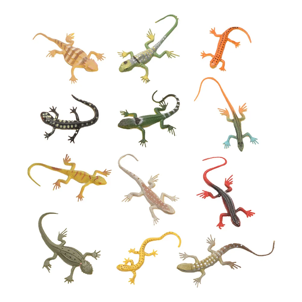 

Simulation Lizard Toys Trick Scary Plastic Lizard Party Trick Toys for Fun Party