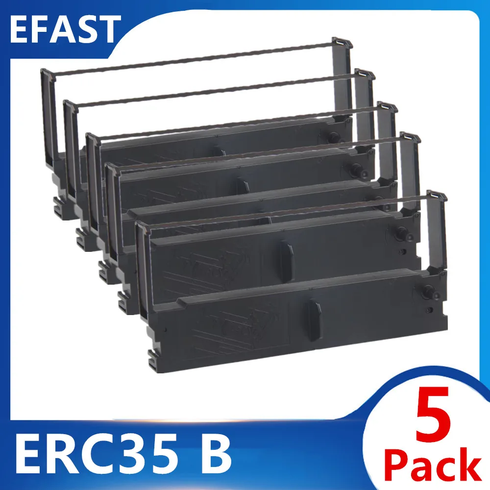 5Packs ERC35 ERC-35 ERC35Bk Black Ribbon Label TAPE Cartridge for Use in Cash register Printer Ink Ribbon 12.7mm*10M
5Packs ERC35 ERC-35 ERC35Bk Black Ribbon Label TAPE Cartridge for Use in Cash register Printer Ink Ribbon 12.7mm*10M