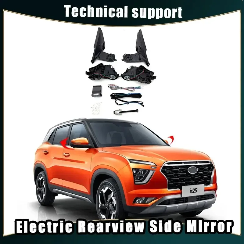 Electric Rearview Side Mirror for Hyundai iX25 Auto Intelligent Automatic Folding System Kit Module Car Mirror Accessories
Electric Rearview Side Mirror for Hyundai iX25 Auto Intelligent Automatic Folding System Kit Module Car Mirror Accessories