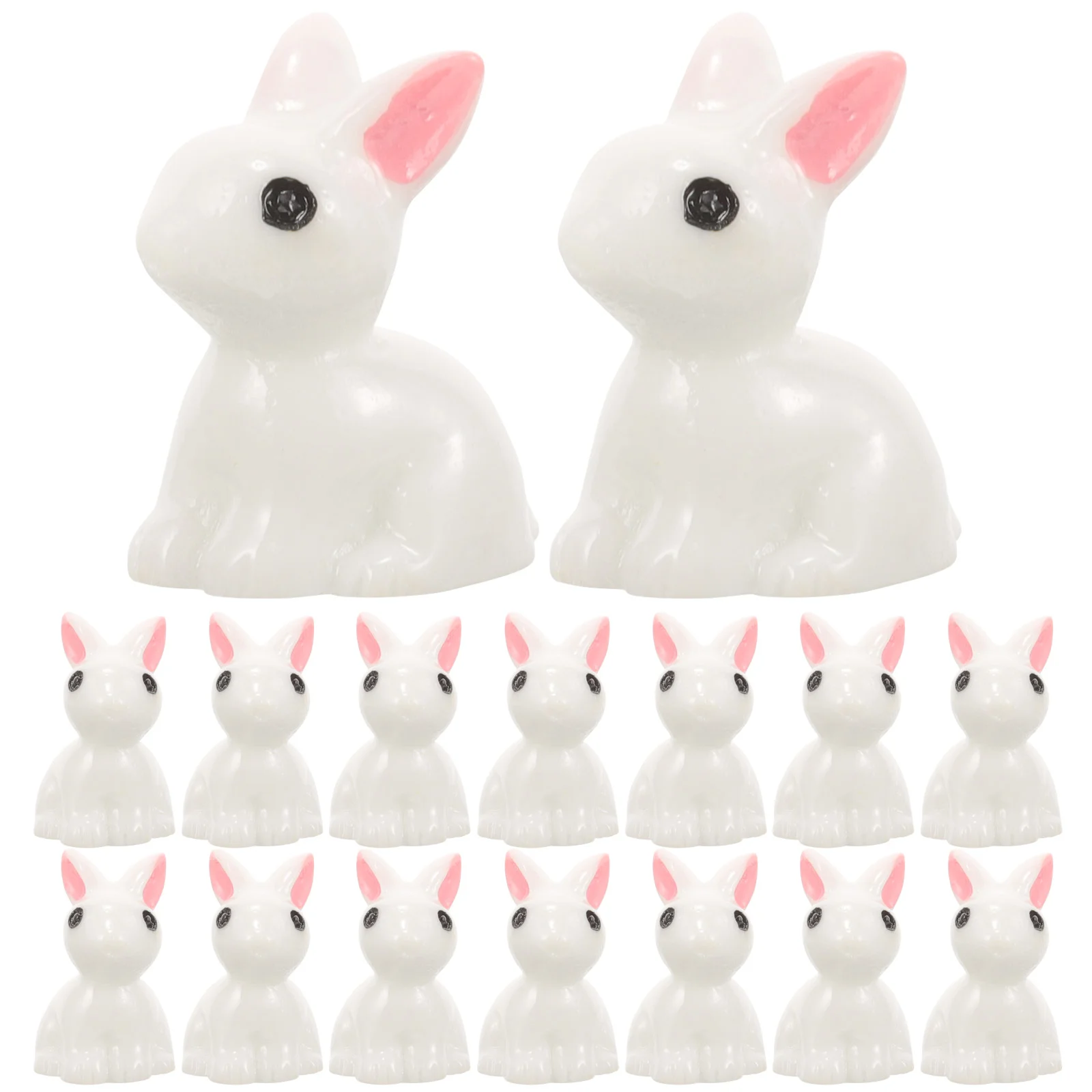 100 Pcs Resin Crafts Mini Rabbit Ornament Miniature Ornaments Micro Landscape Decoration Animals White Statue Bonsai
100 Pcs Resin Crafts Mini Rabbit Ornament Miniature Ornaments Micro Landscape Decoration Animals White Statue Bonsai