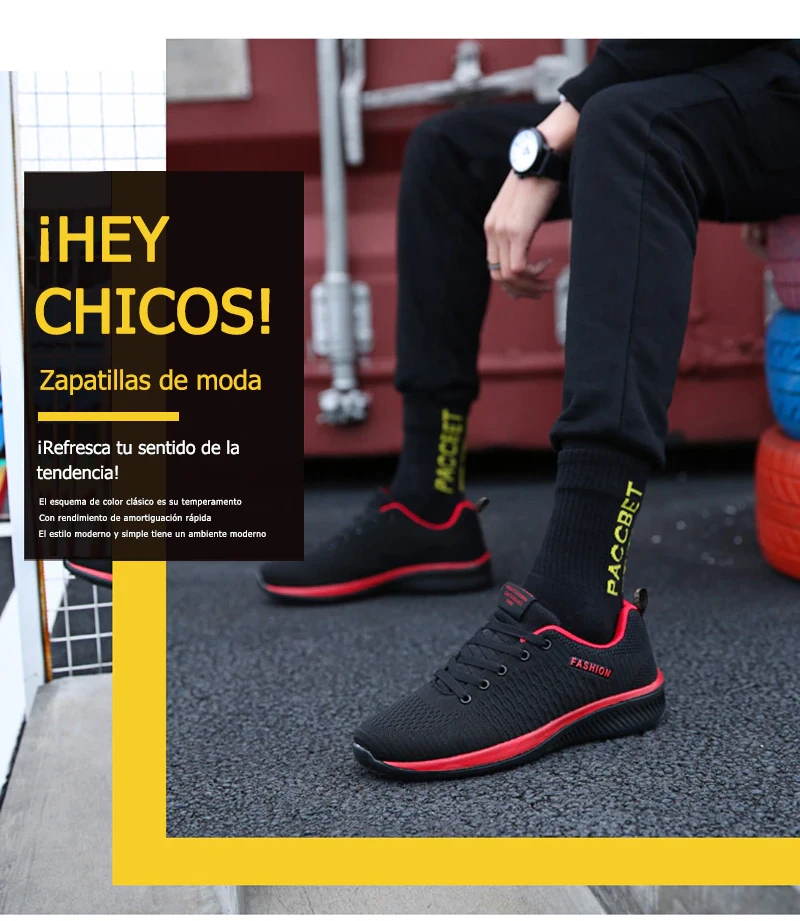 Zapatillas de deporte de punto para hombre y mujer, zapatillas deportivas transpirables para correr, caminar y gimnasio Zapatillas de deporte de punto para hombre y mujer, zapatillas deportivas transpirables para correr, caminar y gimnasio