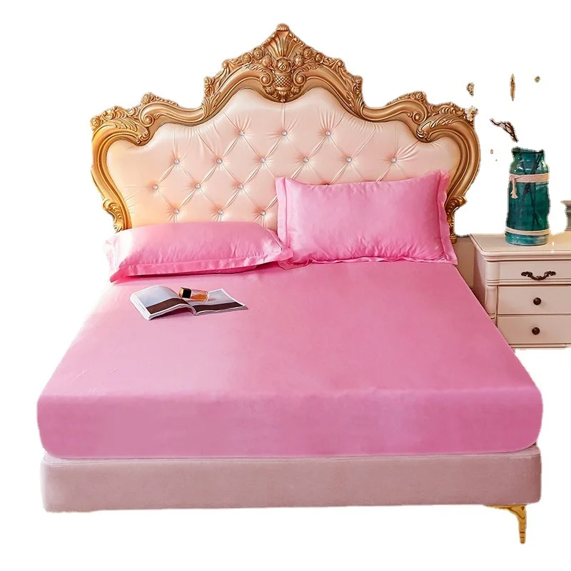 Silk bed sheets, bed sheets, multi size bed covers, solid color bed sheets, imitation silk bed covers
Silk bed sheets, bed sheets, multi size bed covers, solid color bed sheets, imitation silk bed covers