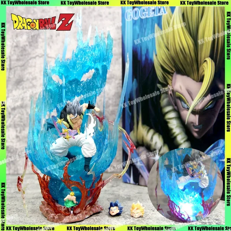 

[In Stock] Dragon Ball Z Figures Super Saiyan Gogeta Son Goku Vegeta Fusion Anime Action Figure Statue Figurine Model Gifts Toys