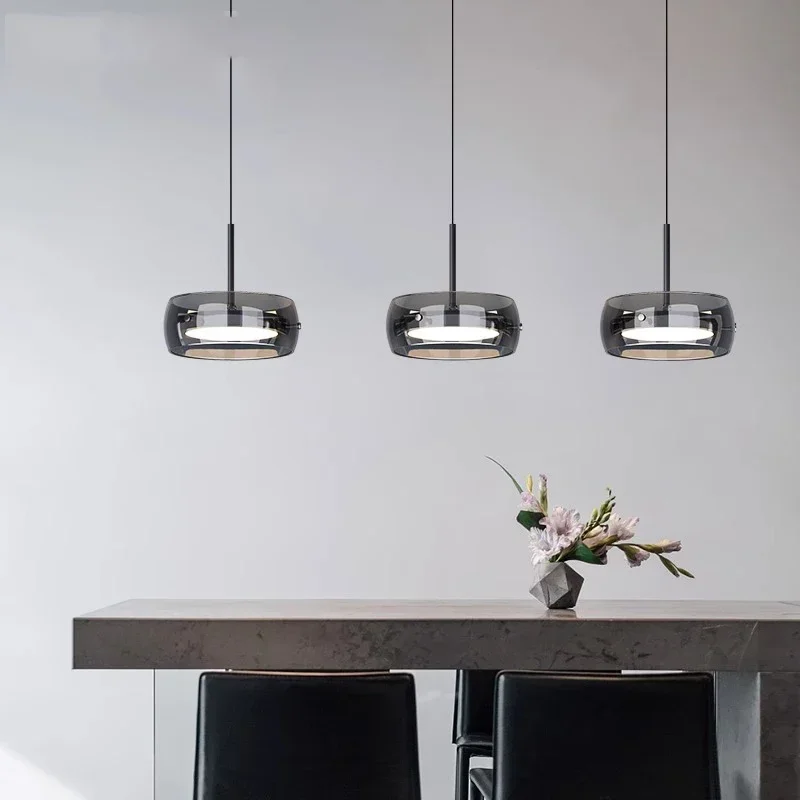 

Modern Minimalist Home Decor Led Chandeliers for Dining Room Kitchen Island Salon Fancy Pendant Lamps Indoor Lighting Fixtures
