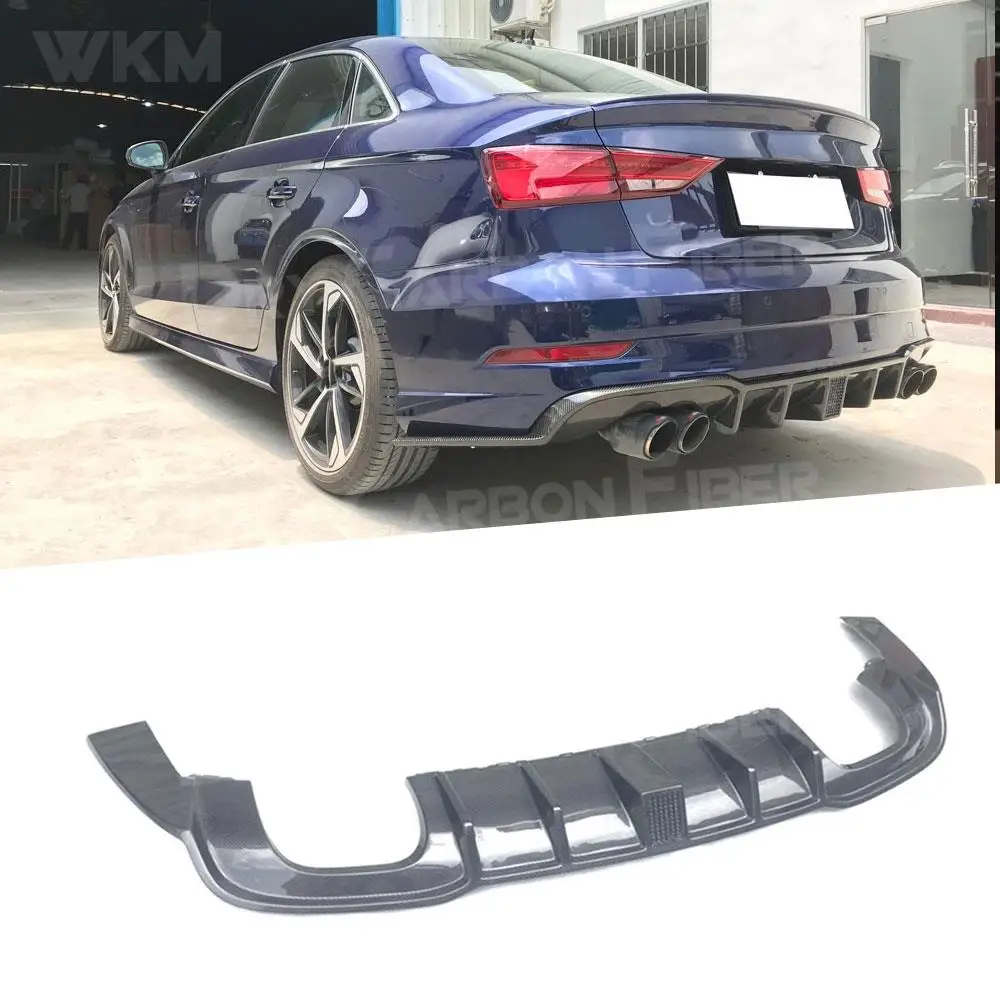 Удлинитель для заднего бампера из углеродного волокна с фотоэлементами для Audi A3 Sline S3 RS3 2017 -2019, защита для заднего бампера, Стайлинг автомобиля
Удлинитель для заднего бампера из углеродного волокна с фотоэлементами для Audi A3 Sline S3 RS3 2017 -2019, защита для заднего бампера, Стайлинг автомобиля