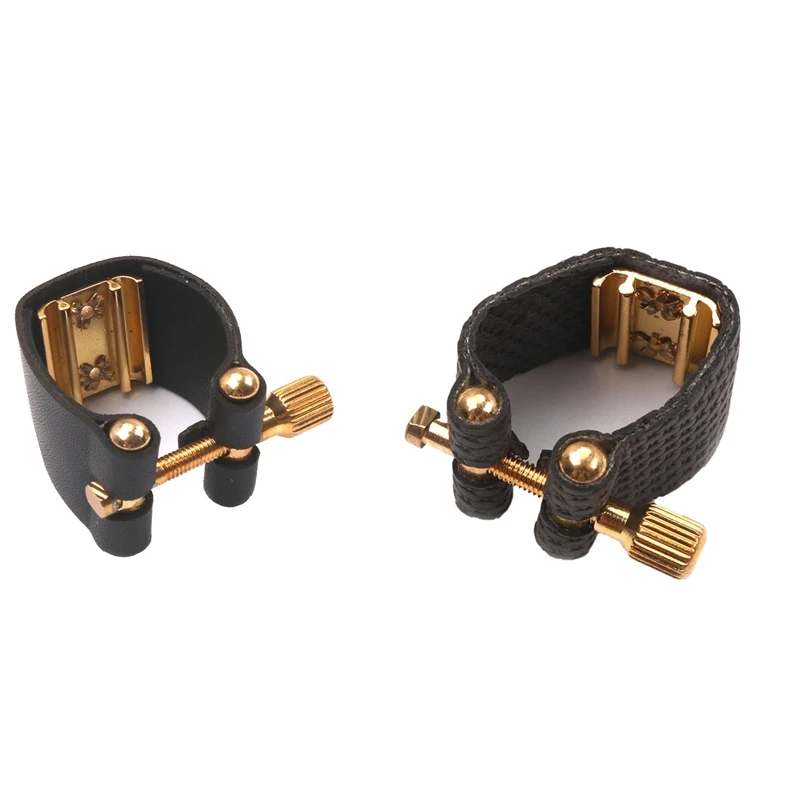 For Sax Saxophone Ligature Accessories Black Compact Fastener Ligatures Mouthpiece PU Leather+Metal Parts
For Sax Saxophone Ligature Accessories Black Compact Fastener Ligatures Mouthpiece PU Leather+Metal Parts
